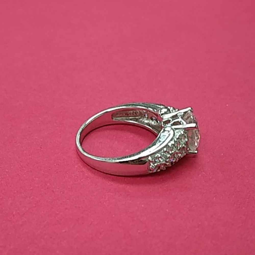 Bezel 925 Sterling Silver Ring - image 4